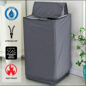 100% Waterproof Washing Machine Cover For Grey Color