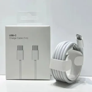 100% Original 35W PD Cable For iPhone 15 Pro Max - Premium Quality Fast Charging Supported Type-C To Type-C Cable