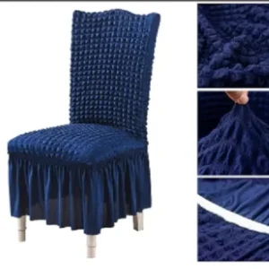 Dinning Chairs Covers Pack of 4 & Pack of 6 - Bubble Turkish Style Dinning Chairs Covers