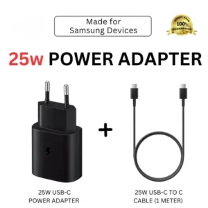 Original 25W Super Fast Charger For Samsung Mobiles