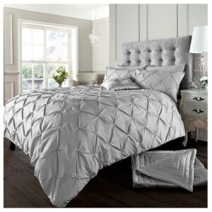 Diamond Bedding Set 8 Pieces Grey