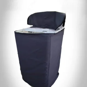 100% Waterproof Washing Machine Cover - 8KG to 12KG Perfect Fit | Black