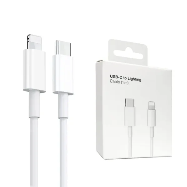 100% Original 20W iPhone Super Fast Charging PD Cable - USB-C to Lightning Connector For All iPhone Variants