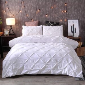Diamond Bedding Set 8 Pieces White Color