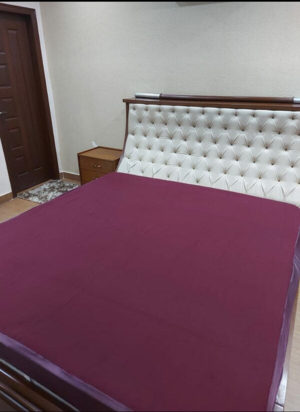 Poly Cotton Fitted Style Waterproof Mattress Protector - Black
