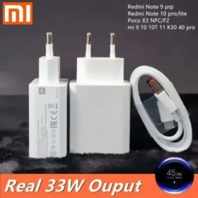 100% Original 33W Turbo Charger For Xiaomi MI Phones