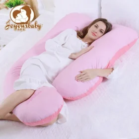 Maternity Pillow | Full Body Support Pillow - Ball Fiber Filled | U-Shaped - 100% Premium Comfort