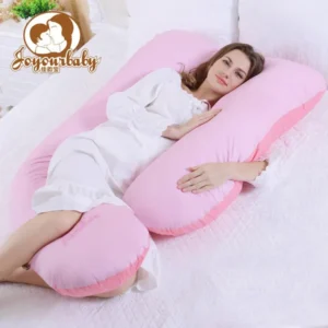 Maternity Pillow | Full Body Support Pillow - Ball Fiber Filled | U-Shaped - 100% Premium Comfort