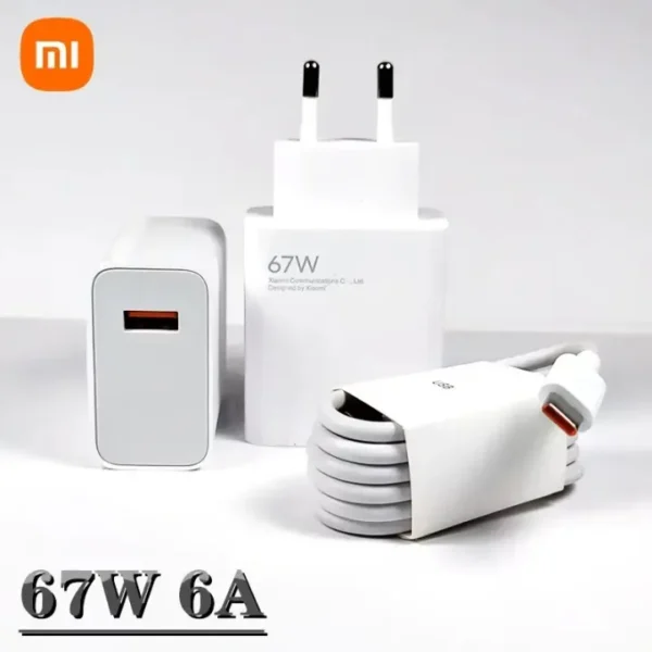 MI 67W Power Adapter & Cable Bundle