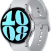 SAMSUNG Galaxy Watch 6 44mm Bluetooth Smartwatch, Fitness Tracker, Personalized HR Zones, Advanced Sleep Coaching, Heart Monitor, BIA Sensor for Health Wellness Insights, Big Screen, US Version Silver