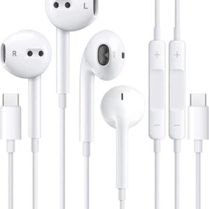 USA lot imported WIthout Packing Earphones with Microphone & Volume Control HiFi Stereo