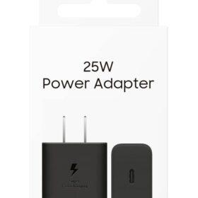 SAMSUNG 25W Wall Charger Power Adapter, C to C Cable Included, Super Fast Charging, Compact Design