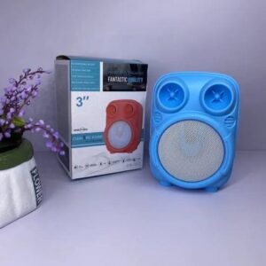 3 inches, full power, full sound!!! Bluetooth speaker, LED lights, good sound, heavy bass, complete functions