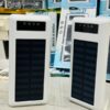 Lot Imported 20,000mAh Solar and USB Chargeable Power Bank with LED Flashlight + Free 3-in-1 Cable