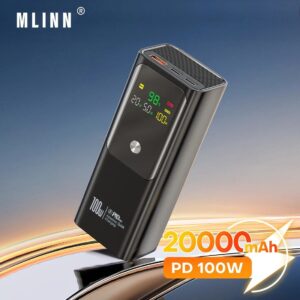 PD 100W Power Bank 20000mAh External Battery Large Capacity Fast Charging Portable Charger Power bank
