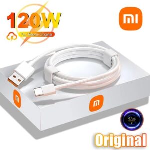 Xiaomi Original 120W 10A USB Type C USB Cable Super Fast Charing Line For Samsung Huawei Honor Fast Charge USB-C Cable Data Cord