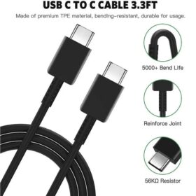 2M Type C to C PD Fast Charging Cable Original Samsung made in Vietnam