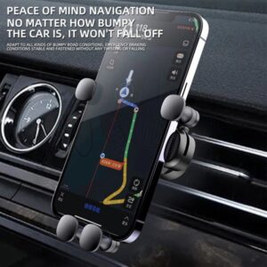 Gravity Car Holder For Phone Air Vent Clip Mount Mobile Stand