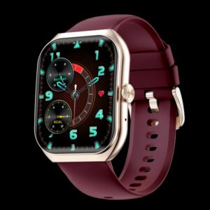 Yolo Supreme+ Super Amoled Smartwatch 100% original Maroon Color